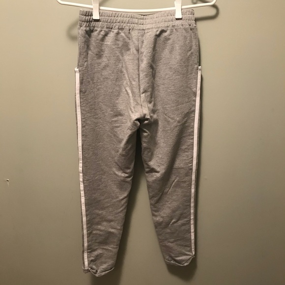 grey adidas slim sweatpants / joggers - Picture 3 of 5